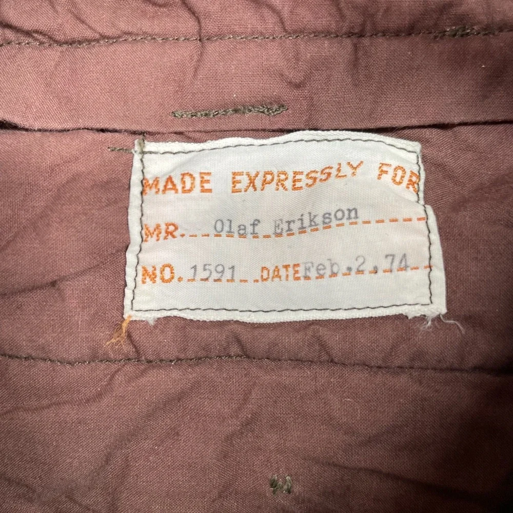 VTG 70s Custom Wool Trouser 29x23* Crop Bespoke Houndstooth Hunt Academia Dapper